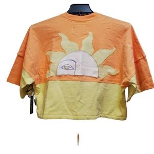 Spirit jersey crop top